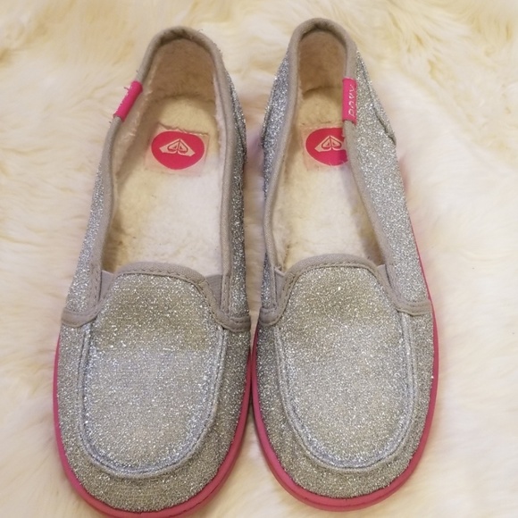 roxy fur lined shoes